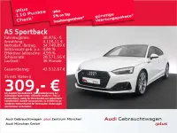 Gebraucht Audi A5 S-Line 265 PS (194 kW) 2022 Gletscherweiß metallic Coupé