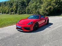 Gebraucht Porsche 718 Boxster 420 PS (308 kW) 2022 Rot Cabrio