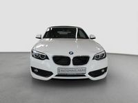 Gebraucht BMW 218 Advantage 150 PS (110 kW) 2019 Weiß Cabrio