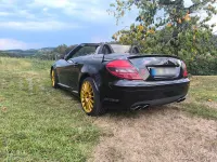 Gebraucht Mercedes SLK200 AMG 163 PS (119 kW) 2004 Schwarz Cabrio