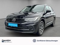 Gebraucht VW Tiguan Life 150 PS (110 kW) 2022 Schwarz SUV
