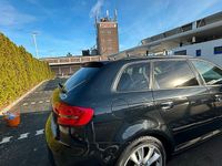 Usata Audi A3 S-Line 140 CV (102 kW) 2012 Nero Utilitaria