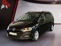 Gebraucht VW Sharan Comfortline 150 PS (110 kW) 2017 Schwarz Van / Kleinbus