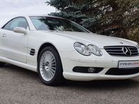 Gebraucht Mercedes SL500 AMG 306 PS (225 kW) 2006 Weiß metallic Cabrio