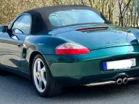 Second-hand Porsche Boxster 220 CP (161 kW) 2000 Verde Cabrio