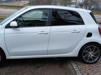 Gebraucht Smart ForFour Brabus 109 PS (80 kW) 2018 Weiß Kleinwagen