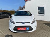 Gebraucht Ford Fiesta Trend 60 PS (44 kW) 2010 Weiß Kleinwagen
