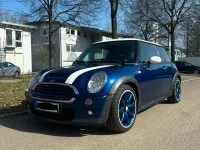 Käytetty Mini Cooper S 163 HP (119 kW) 2003 Sininen Viistoperä