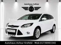 Gebraucht Ford Focus Titanium 125 PS (91 kW) 2014 Weiß Kombi