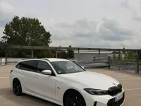 Gebraucht BMW 320e M Sport 204 PS (150 kW) 2022 Weiß Kombi