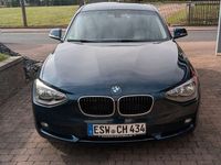 Second-hand BMW 118 143 CP (105 kW) 2014 Albastru Hatchback
