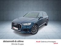 Gebraucht Audi Q7 Design 381 PS (280 kW) 2021 Galaxisblau metallic SUV