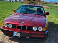 Gebraucht BMW 520 150 PS (110 kW) 1991 Rot Limousine