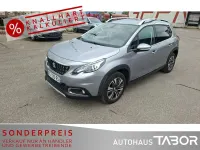 Gebraucht Peugeot 2008 Allure 110 PS (80 kW) 2018 Lack grau artense/metalliclac SUV