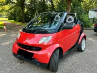 Gebraucht Smart ForTwo Cabrio Brabus 71 PS (52 kW) 2003 Rot Cabrio