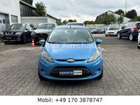 Gebraucht Ford Fiesta Trend 82 PS (60 kW) 2010 Blau Kleinwagen