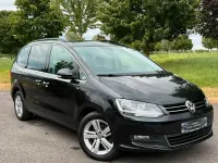 Gebraucht VW Sharan Match 140 PS (102 kW) 2012 Schwarz Van / Kleinbus