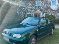 Gebraucht VW Golf Cabriolet 1999 Grün Cabrio
