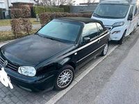 Gebraucht VW Golf Cabriolet 2001 Schwarz Cabrio