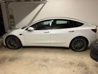 Gebraucht Tesla Model 3 Performance 377 kW (513 PS) 2021 Weiß Limousine