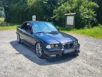 Gebraucht BMW 320 Cabriolet 150 PS (110 kW) 1995 Violet Cabrio