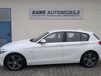 Gebraucht BMW 118 Sport Line 136 PS (100 kW) 2018 Weiß Kleinwagen