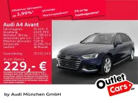 Gebraucht Audi A4 Advanced 204 PS (150 kW) 2023 Navarrablau metallic Kombi