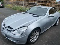 Gebraucht Mercedes SLK200 163 PS (119 kW) 2004 Silber Cabrio