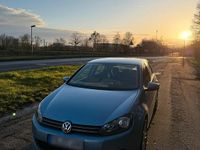 Gebraucht VW Golf VI 80 PS (58 kW) 2009 Blau Kleinwagen