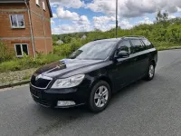 Brugt Skoda Octavia 122 HK (89 kW) 2010 Sort Stationcar