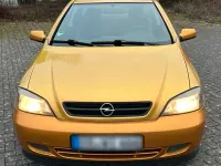 Brugt Opel Astra 118 HK (86 kW) 2000 Guld Coupe
