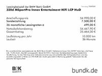 gebraucht BMW 320 d MSportPro Innov Entertaiment HiFi LCP HuD LED