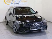 Gebraucht Mercedes C200 AMG line 163 PS (119 kW) 2023 Obsidianschwarz met. Kombi
