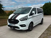 Gebraucht Ford Transit Custom Sport 185 PS (136 kW) 2021 Weiß Van