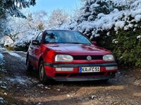 Gebraucht VW Golf III 75 PS (55 kW) 1994 Rot Kleinwagen