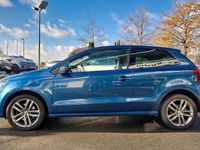 Gebraucht VW Polo LOUNGE 110 PS (80 kW) 2015 Blau Limousine