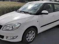 Gebraucht Skoda Fabia 60 PS (44 kW) 2012 Weiß Kleinwagen