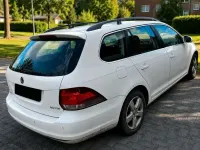 Gebraucht VW Golf VI 2011 Weiß Kombi
