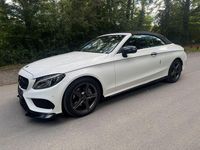 Gebraucht Mercedes C180 AMG line 156 PS (114 kW) 2018 Weiß Cabrio
