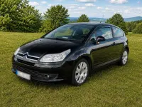 Used Citroën C4 109 HP (80 kW) 2009 Black Coupe