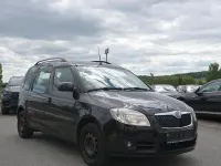 Gebraucht Skoda Roomster Style 86 PS (63 kW) 2007 Schwarz Van / Kleinbus
