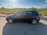 Gebraucht VW Golf V 101 PS (74 kW) 2007 Schwarz Kleinwagen