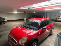 Begagnad Mini ONE 75 HK (55 kW) 2009 Röd Halvkombi