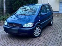 Gebraucht Opel Zafira 101 PS (74 kW) 2003 Blau Van / Kleinbus
