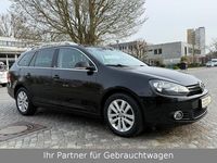Gebraucht VW Golf VII Style 105 PS (77 kW) 2012 Schwarz Kombi