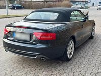 Gebraucht Audi A5 Cabriolet S-Line 239 PS (175 kW) 2010 Schwarz Cabrio