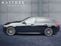 Gebraucht Mercedes C220 AMG 200 PS (147 kW) 2024 Ung schwarz unilack Kombi