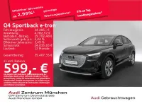 Gebraucht Audi Q4 e-tron 219 kW (299 PS) 2022 Mythosschwarz metallic SUV