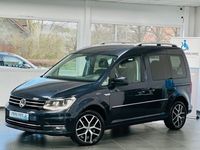 Gebraucht VW Caddy Highline 102 PS (75 kW) 2015 Starlight blue metallic Van / Kleinbus