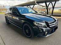 gebraucht Mercedes C200 T d AUTOMATIK AHK FACELIFT 19 Zoll 2.Hand